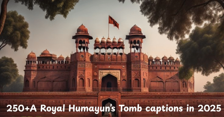 250+A Royal Humayun’s Tomb captions in 2025