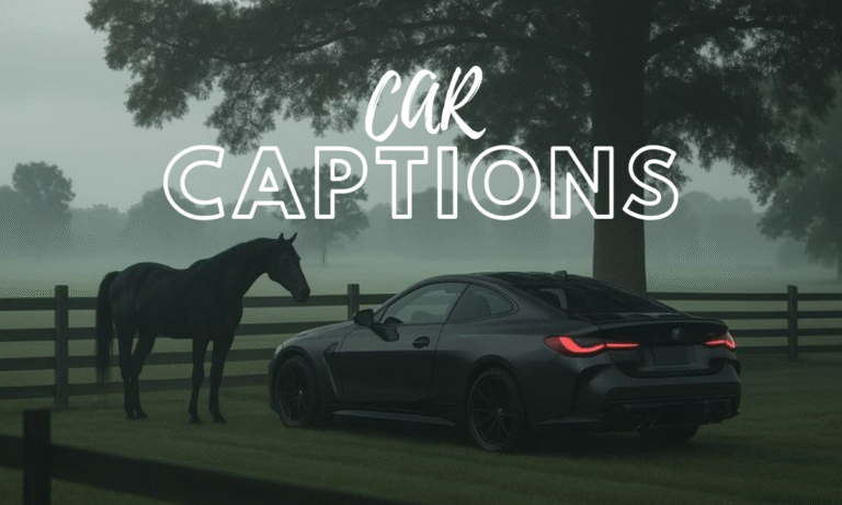 car captions for instagram