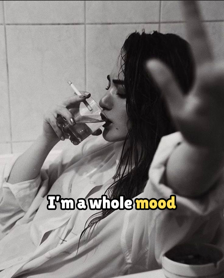 savage instagram caption on attitude