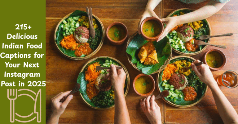 Indian Food Captions