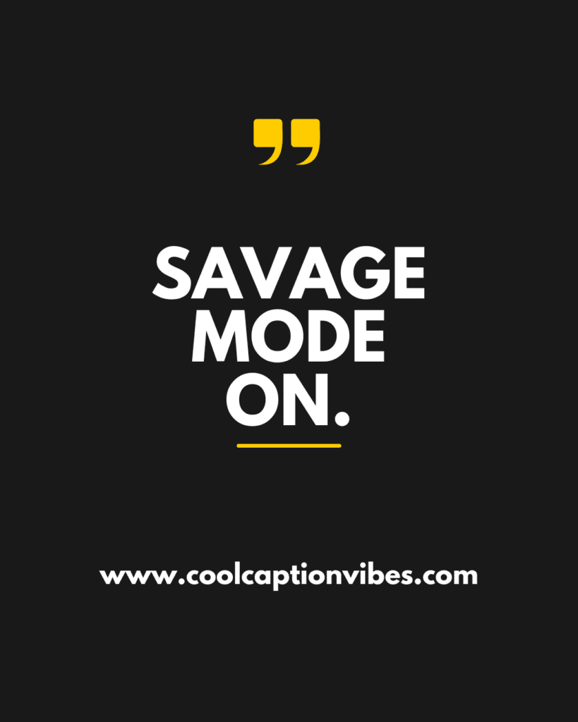 savage king quotes