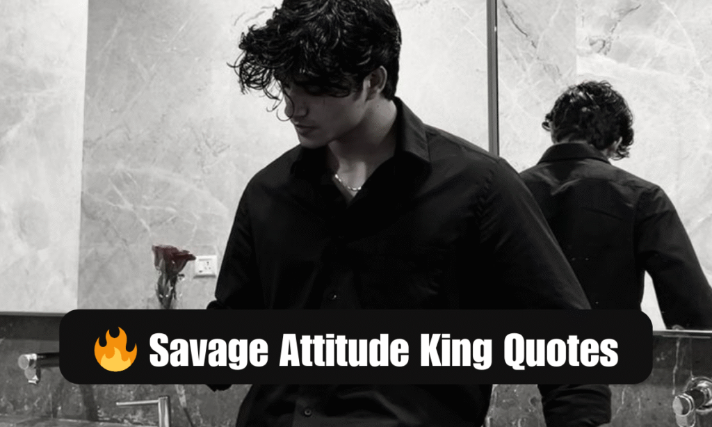 attitude king quotes