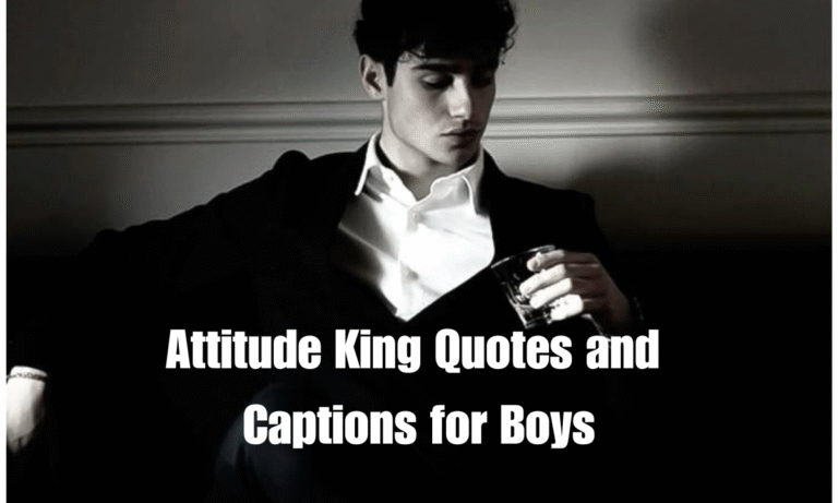 attitude king quotes