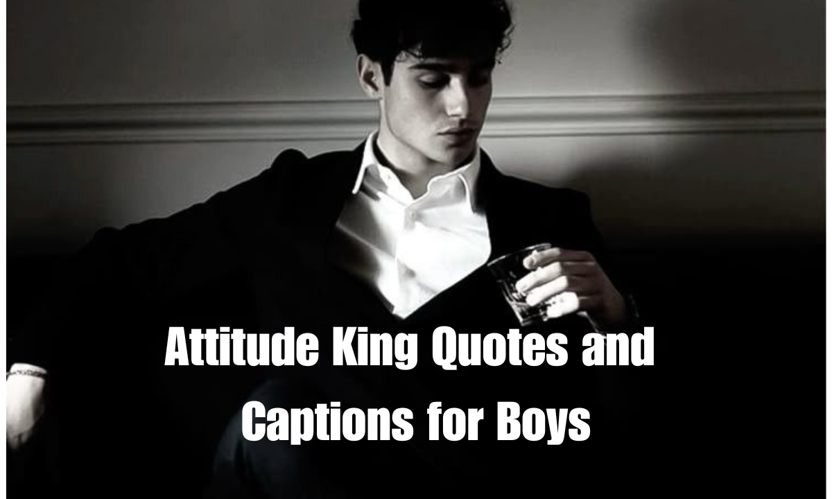 attitude king quotes