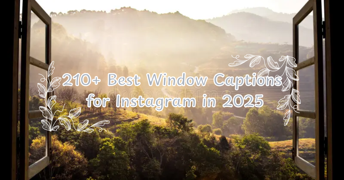 Window captions