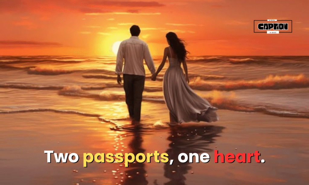couple travel captions for instagram