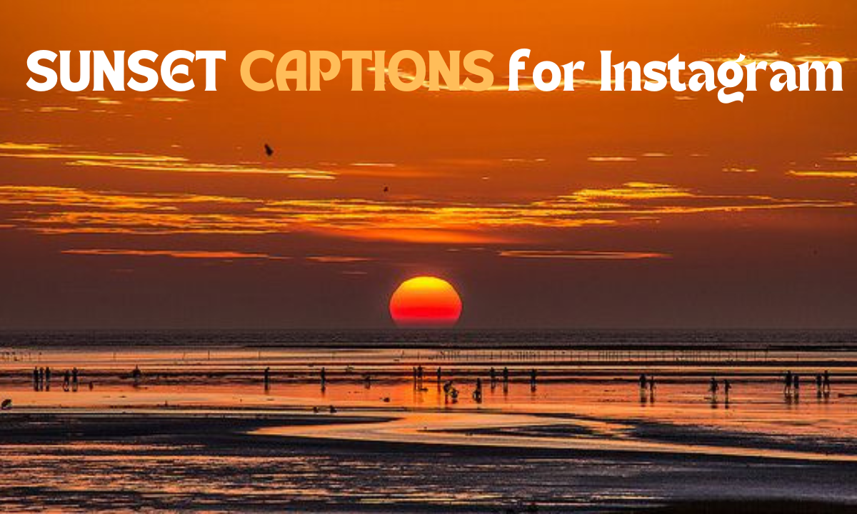 sunset quotes for Instagram