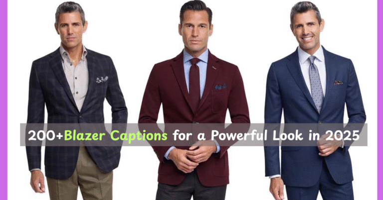 Blazer Captions