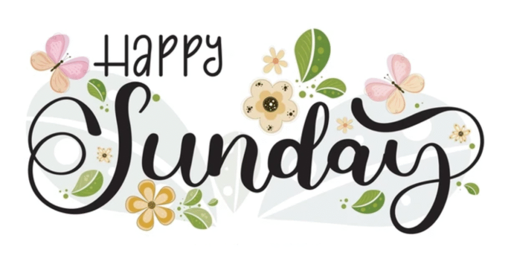 Happy Sunday Captions