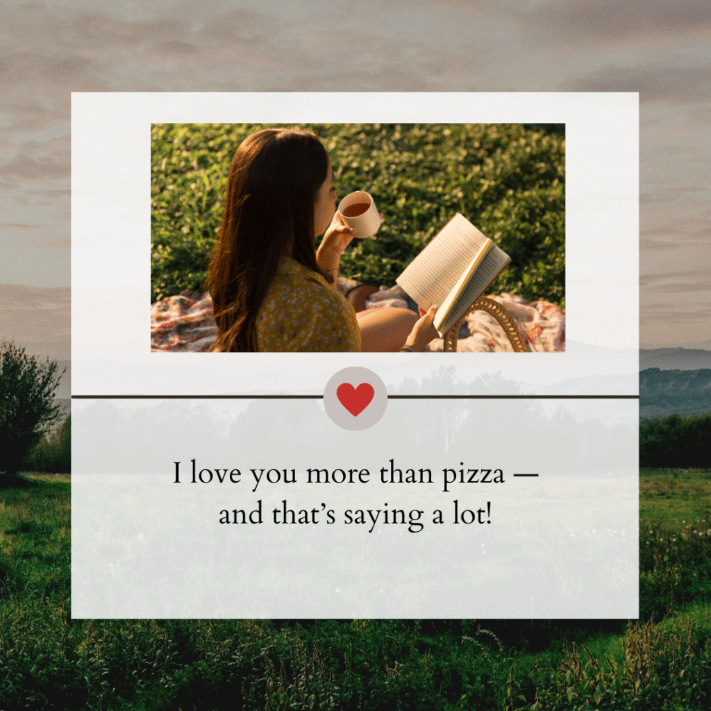 funny love captions