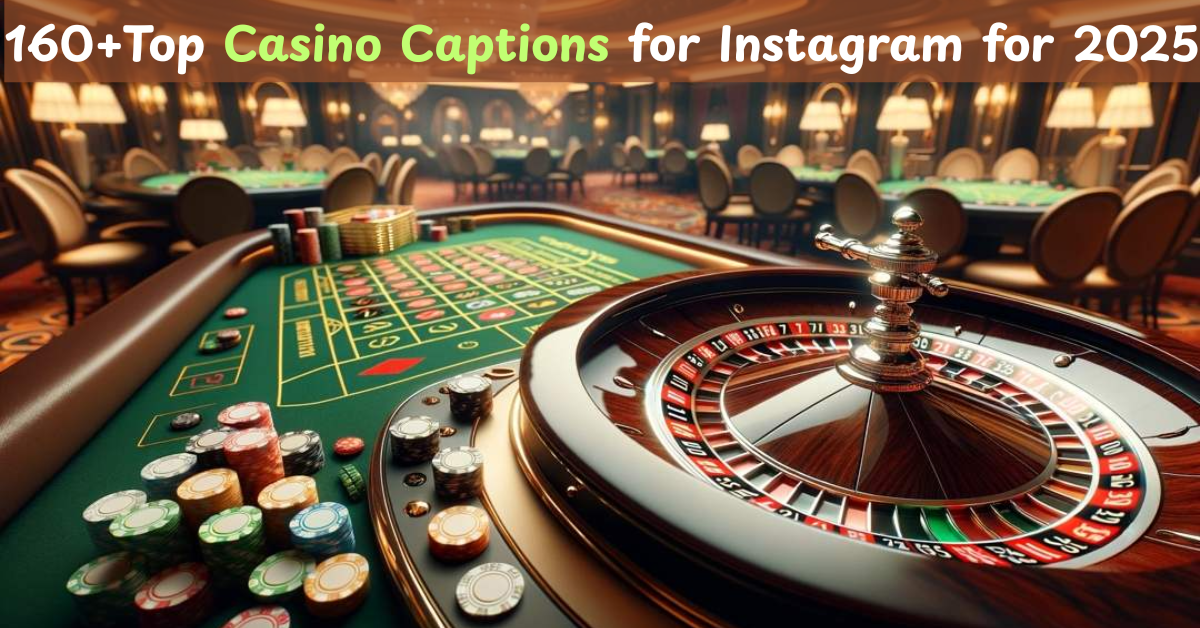 casino captions