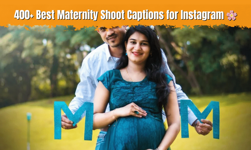 maternity shoot captions