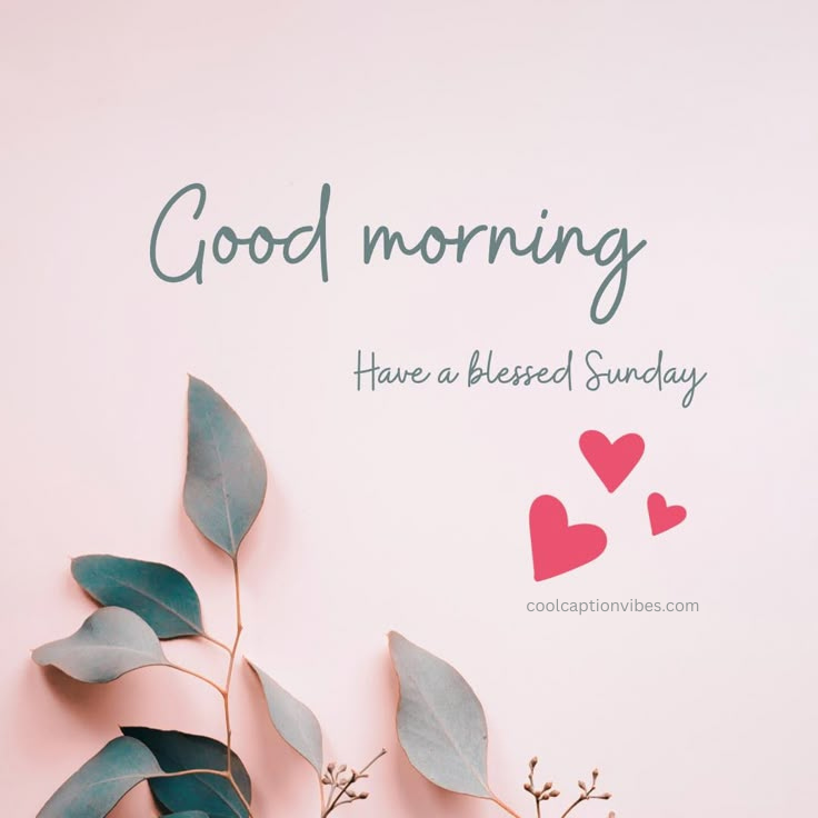 sunday morning blessings
