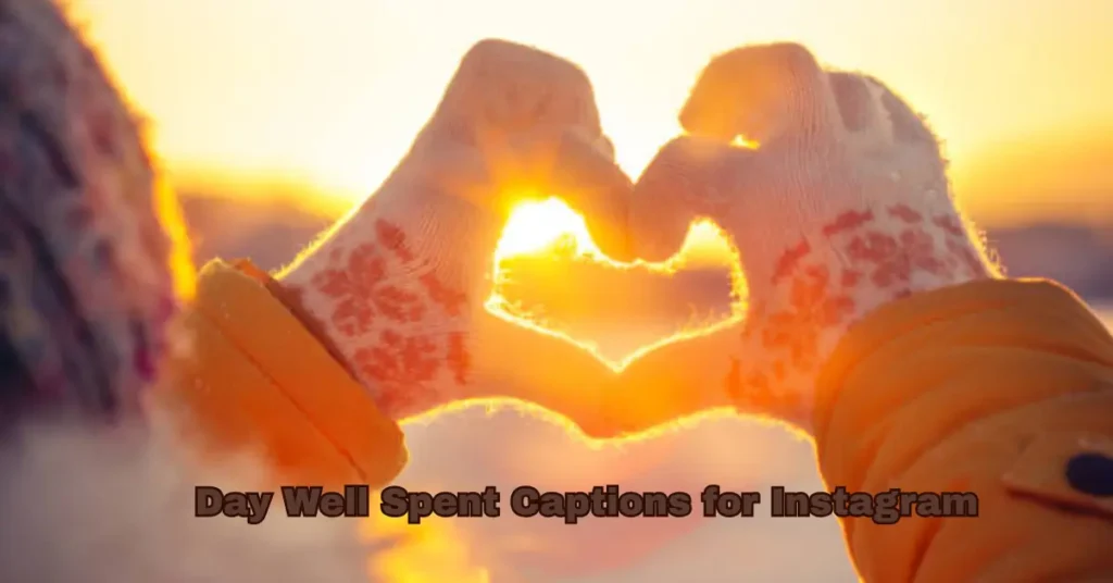 Day Well Spent Captions for Instagram