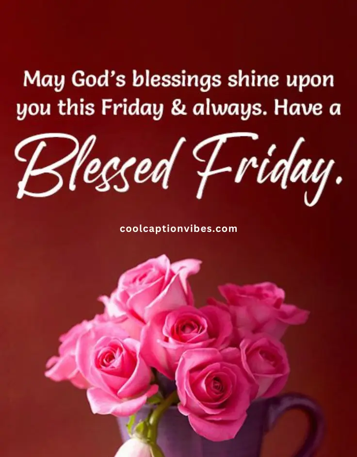 happy friday blessings