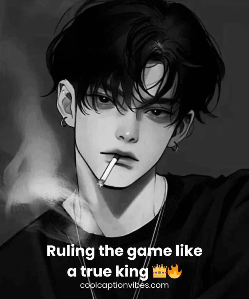 king boy attitude captions