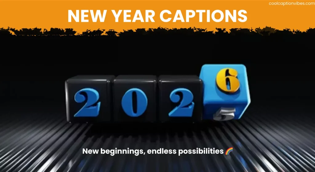 new year captions